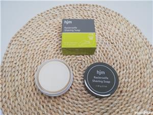 HJM sapun pt ras/barbierit NATURAL cutie plastic MADE IN GERMANY - imagine 3