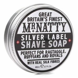  MR.NATTY sapun pt ras/barbierit NATURAL DEOSEBIT cutie metal MADE IN UK 