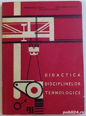 Didactica disciplinelor tehnologice 