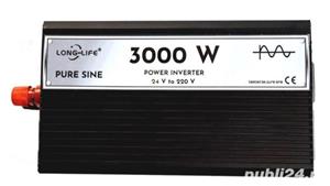Sistem Kit OFF-GRID complet 740W pe 24V cu 2 panouri fotovoltaice solare mono 370W, baterii solare  - imagine 4
