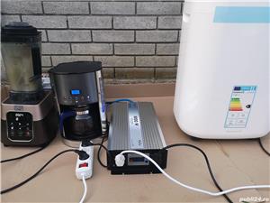  Sistem Kit OFF-GRID complet 740W pe 24V cu 2 panouri fotovoltaice solare mono 370W, baterii solare  - imagine 4