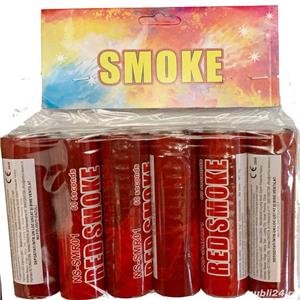 Fumigene colorate cu inel metalic - 60 secunde - imagine 6