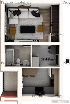 Apartament 1 camera decomandat - bloc nou - etaj 1 - 55.000 euro - imagine 6