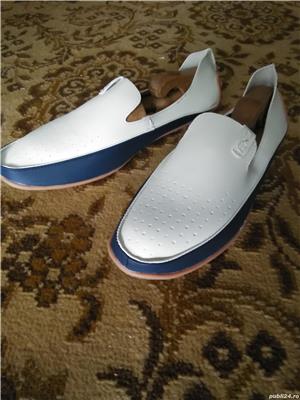 Pantofi noi albi sport comozi de vara 42-43 - imagine 4