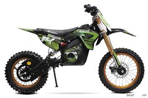 Cross Tiger 14/12" Eco 1300W 36V Elektrobike Dirtbike Crossbike - imagine 4