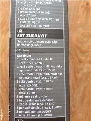 Set 13 accesorii pentru zugravit - produs nou - imagine 2
