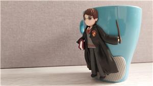 Cadou copii cana figurina Harry Potter - imagine 4
