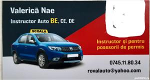 Instructor auto pentru posesorii de permis 