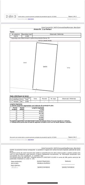 Teren intravilan 2000mp - imagine 2