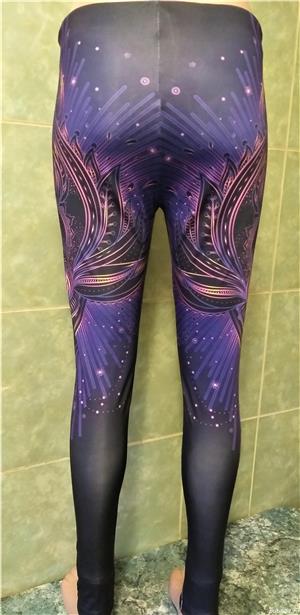 Colanti leggings fashion dama OYO - 3 modele superbe mar. S M (noi) - imagine 2