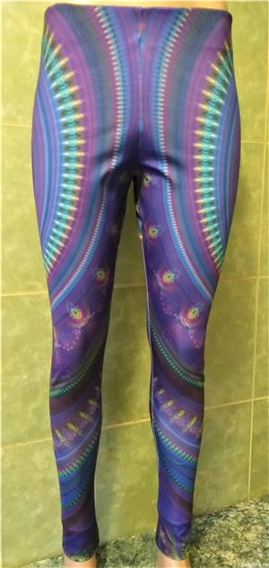 Colanti leggings fashion dama OYO - 3 modele superbe mar. S M (noi) - imagine 7