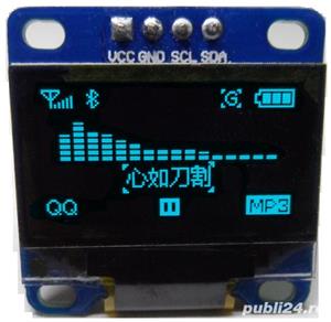 Lcd oled i2c 0.96-128x64 arduino modul - imagine 5
