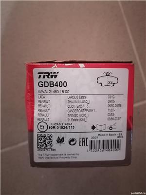 Vând plăcute frână plus ferodouri Dacia Logan - imagine 3