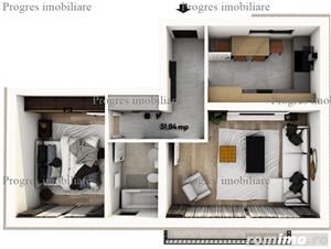 Apartament 2 camere decomandat  - 52 mp - 70.000 euro  - imagine 3