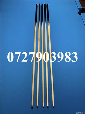 Tacuri biliard simple, cu vârf push sau cu filet