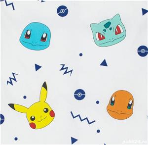 Vand Set Lenjerie Pat POKEMON, Husa de Plapuma si Perna NOU Pret 199 Lei. - Produsul este NOU - imagine 4