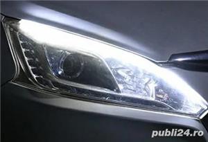 Lumini de zi DRL banda LED cu semnalizare secventiala dinamica LED FLOW auto - imagine 8