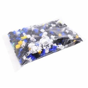 Set 500 cleme clipsuri fixare prindere auto plastic si metalice universale - imagine 3