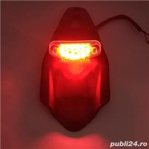 ARIPA MOTO SPATE lampa LED codita aparatori MOTO enduro motocross motocicleta OFF ROAD - imagine 10