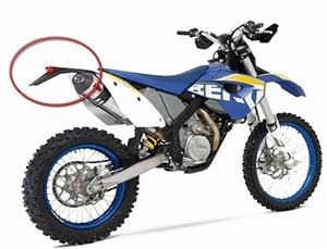 ARIPA MOTO SPATE lampa LED codita aparatori MOTO enduro motocross motocicleta OFF ROAD - imagine 6