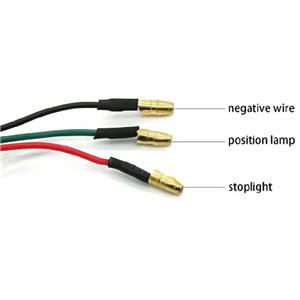 ARIPA MOTO SPATE lampa LED codita aparatori MOTO enduro motocross motocicleta OFF ROAD - imagine 4