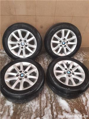 jante bmw 5x120 seria 1sau 3 r16 cu anvelope de vara 205/55/16 - imagine 2