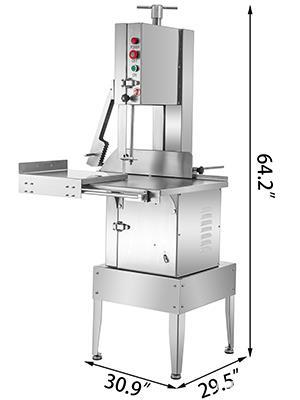 masina ,banzic de taiat oase carmagerie,macelarie, carne inox