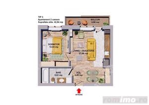 Apartament cu 2 camere de inchiriat in zona Selimbar Vasile Aaron - imagine 5