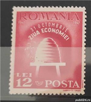 Timbre 1947 Ziua economiei MNH