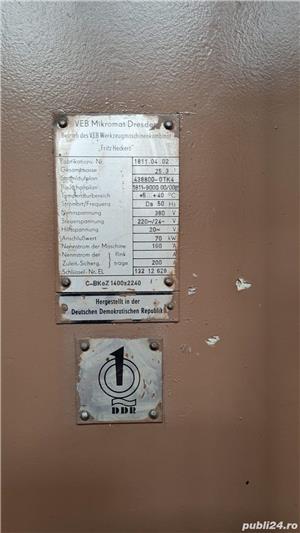 Vand masina de gaurit si  frezat tip mikromat 14c cu cnc fanuc 0i mf - imagine 4