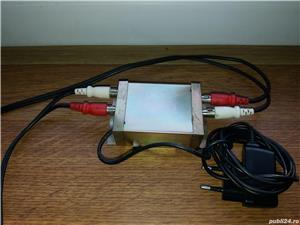 Preamplificator pick-up cu amplificator HI-FI pentru casti, mixer - imagine 4