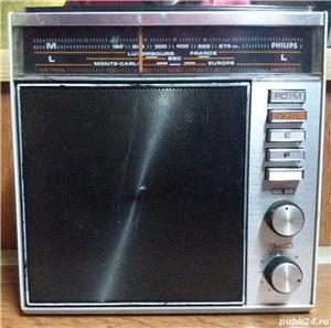 Radio cu ceas vintage Grundig Philips JVC  - imagine 7