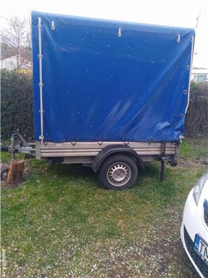 Remorca cu sistem de franare 1000 kg - imagine 2