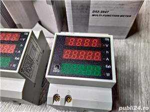 Contor Electric Ketotek AC 80-300V-100A, Voltmetru, Ampermetru