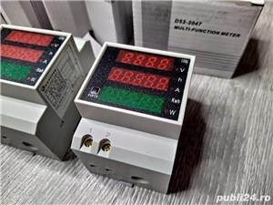 Contor Electric Ketotek AC 80-300V-100A, Voltmetru, Ampermetru - imagine 4