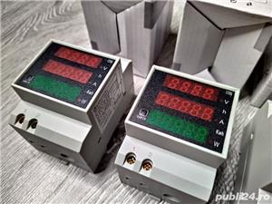 Contor Electric Ketotek AC 80-300V-100A, Voltmetru, Ampermetru - imagine 2