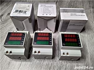 Contor Electric Ketotek AC 80-300V-100A, Voltmetru, Ampermetru - imagine 3