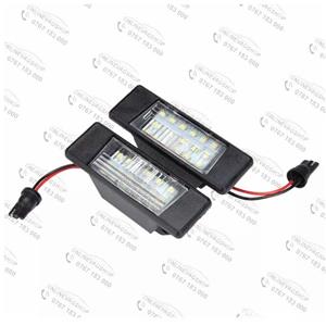 Set lampi LED numar Nissan X-Trail, Qashqai ,Primera, Pathfinder,Juke - imagine 2