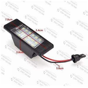 Set lampi LED numar Nissan X-Trail, Qashqai ,Primera, Pathfinder,Juke - imagine 4