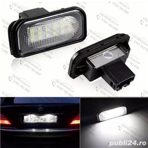 Set lampi LED numar Mercedes C-class W203,W209, A209,SL,CLK, Chrysler - imagine 2