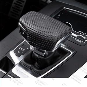 Ornament nuca schimbator piele perforata Audi A4 B9, Audi A5 ,Q5, Q7 - imagine 2