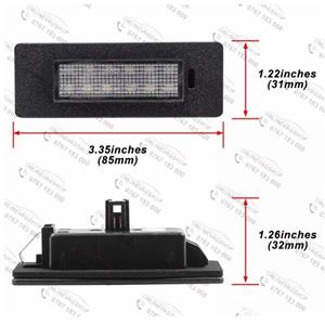 Lampi led numar pt Audi Q5, Q2, A5, an 2016- 2019 - imagine 2
