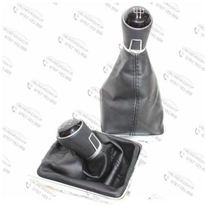 Nuca piele Passat B6,CC,3C,B7 in 5 sau 6 viteze cu manson schimbator - imagine 5