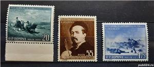Timbre 1957 - 50 de ani de la moartea lui N. Grigorescu, MNH