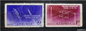 Timbre 1958 Conferinta Telecomunicatiilor - Moscova