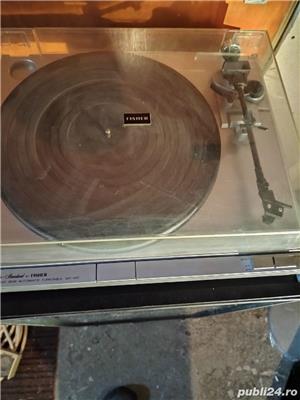 Amplificator Fisher , tuner,deck, pickup Rack linie audio - imagine 9