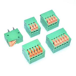 Conector prindere arc, cablaj, PCB, 2.54mm pitch   pas, spring - imagine 3