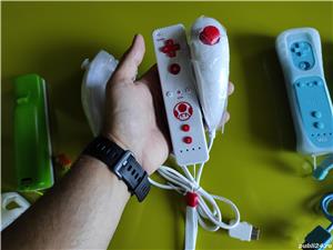 Seturi noi Wii Mote/controllere Motion Plus Inside seturi Yoshi, Toad, blue + nunchuck - seturi noi - imagine 7