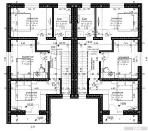 Comision 0%! 1/2 Duplex P+1, 4 camere, 105mpU, 351mpT, Giarmata! - imagine 14