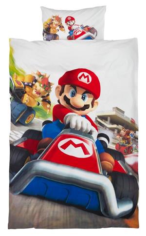 Vand Set Lenjerie Super Mario, Husa de Plapuma si Perna NOU Pret 199 Lei. - Produsul este NOU